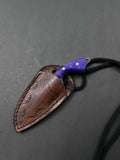 Handmade Necklace Knife and Sheath Pendant Knife hk1050