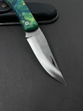 Green Custom Engraved Folding Knife Personalized Gifts For Boyfriend Custom Gift For Men