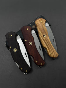 Custom Engraved Pocket Knife with Sheath