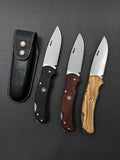 Custom Engraved Pocket Knife with Sheath