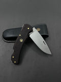 Custom Engraved Pocket Knife with Sheath