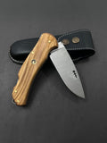 Custom Engraved Pocket Knife with Sheath