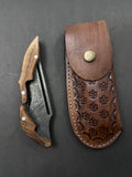 Damascus Ghost Folding Knife GF 1002