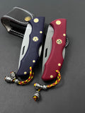 Custom Engraved Folding Knife Personalized Pocket Knife Hunting Gifts For Men fk1004