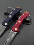 Custom Engraved Folding Knife Personalized Pocket Knife Hunting Gifts For Men fk1004