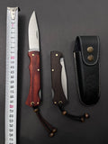 Folding Knife Pocket Knife With Leather Sheath fk1010