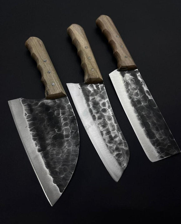 3 Pcs Carbon Almazan Chef Set