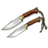 2 PCS  HandMade Hunting and Camping Knife