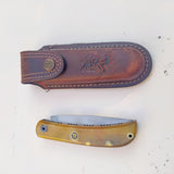 Handmade - Pocket Knife-Bone Handle Folding Knife-