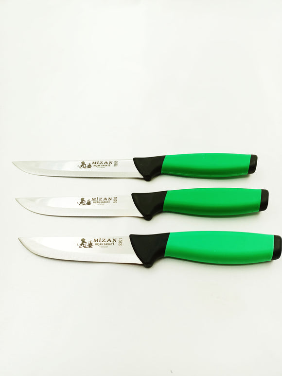 Knives Set 3 Pcs      kk1020