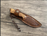 Handcrafted Hunting Knife ,Collectors Knives- Outdoor Knives,Full Tang Knife,Bushcraft Knife - Bowie Knife