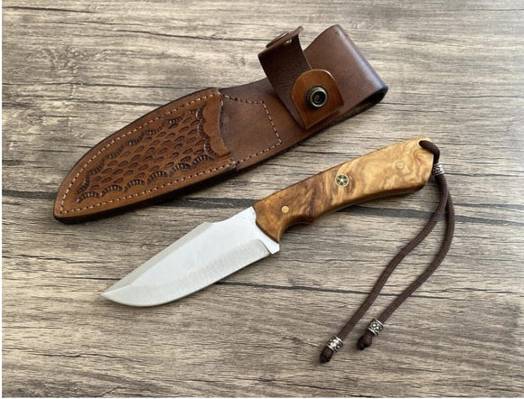 Handcrafted Hunting Knife ,Collectors Knives- Outdoor Knives,Full Tang Knife,Bushcraft Knife - Bowie Knife