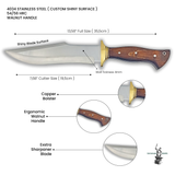 Hand Made Camping - Hunting Knife   ck 094