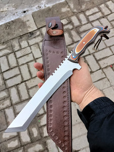 Hand Made Machete Knife    mk3013