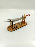 Mini Zulfiqar Sword Desktop Decor Sword